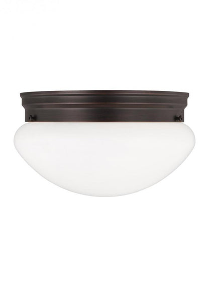 Generation Lighting Webster Two Light Ceiling Flush Mount Bronze