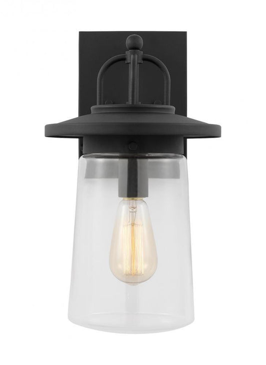 Generation Lighting Tybee Medium One Light Outdoor Wall Lantern Black