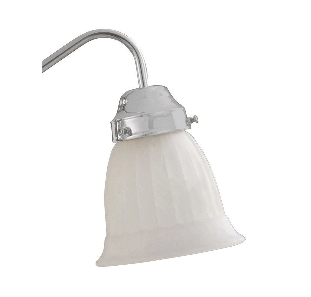 Savoy House Stella 5.38-in Glass Shade White Marble