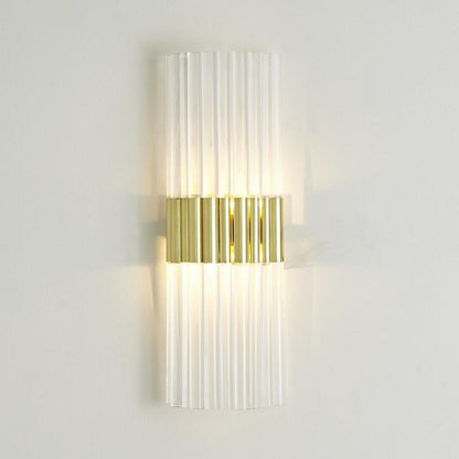 Global Views Acrylic Brass Wall Sconce HW
