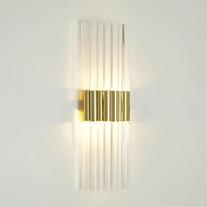Global Views Acrylic Brass Wall Sconce HW