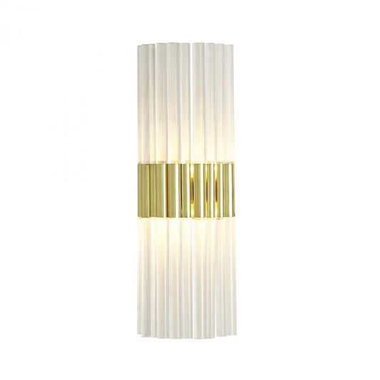 Global Views Acrylic Wall Sconce Brass