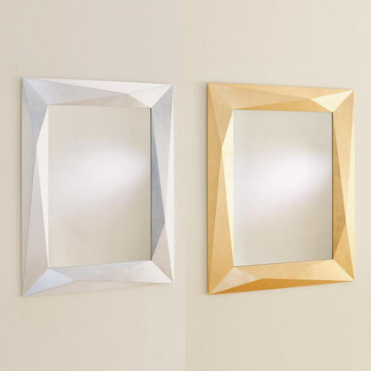 Global Views Angular Gold Leaf Mirror