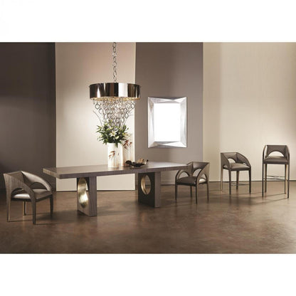 Global Views Angular Silver Leaf Mirror