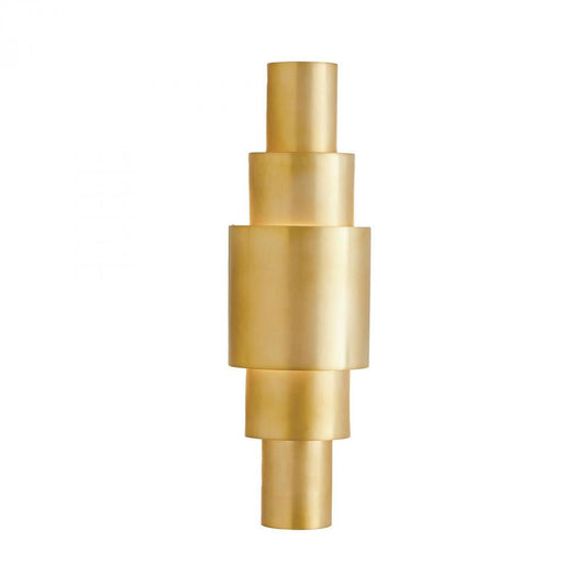 Global Views Babylon Wall Sconce Antique Brass