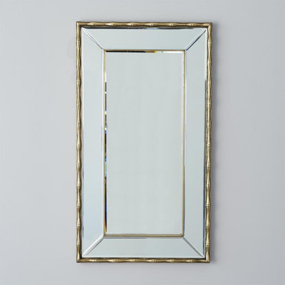 Global Views Bamboo Antique Brass Mirror