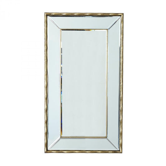 Global Views Bamboo Antique Brass Mirror