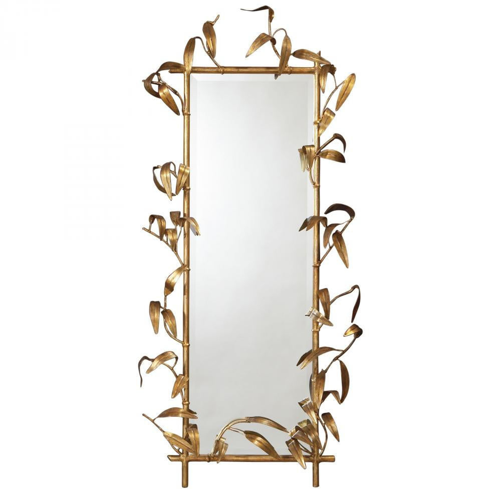 Global Views Bamboo Antique Gold Mirror