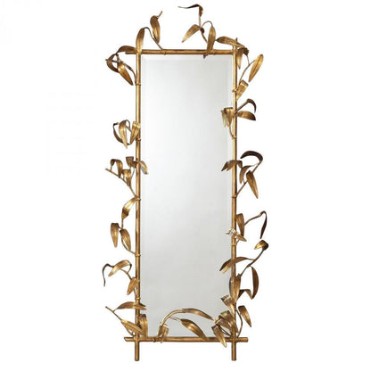 Global Views Bamboo Antique Gold Mirror