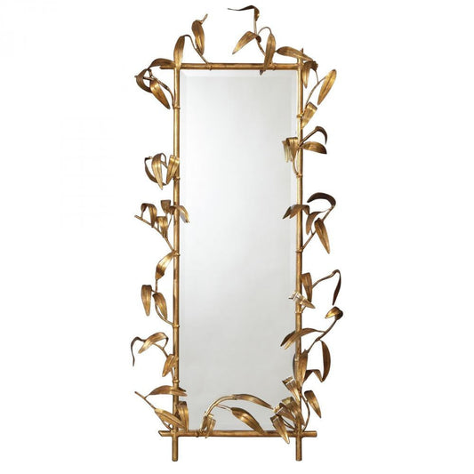 Global Views Bamboo Antique Gold Mirror