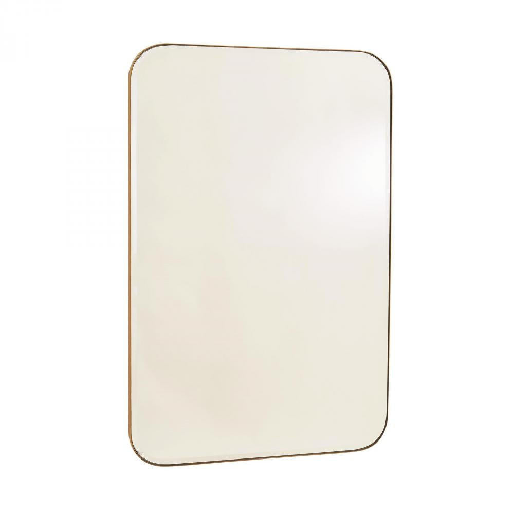 Global Views Banded Brass Mirror
