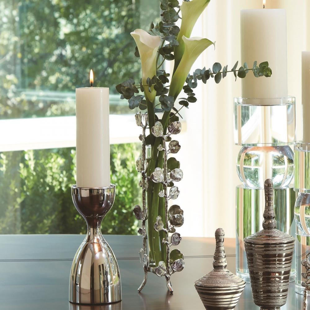 Global Views Bauhinia Bud Nickel Vase