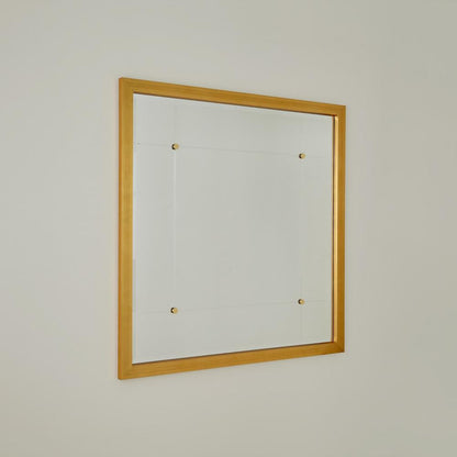 Global Views Beaumont Square Gold Leaf Mirror