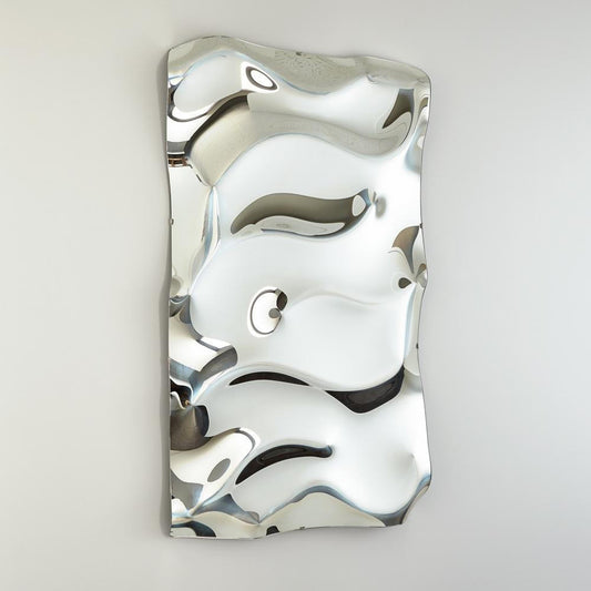 Global Views Ben Floor Mirror Clear