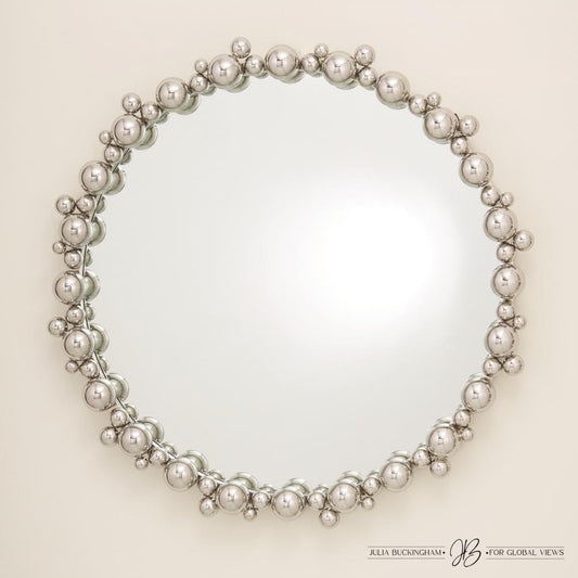 Global Views Bubble Nickel Mirror