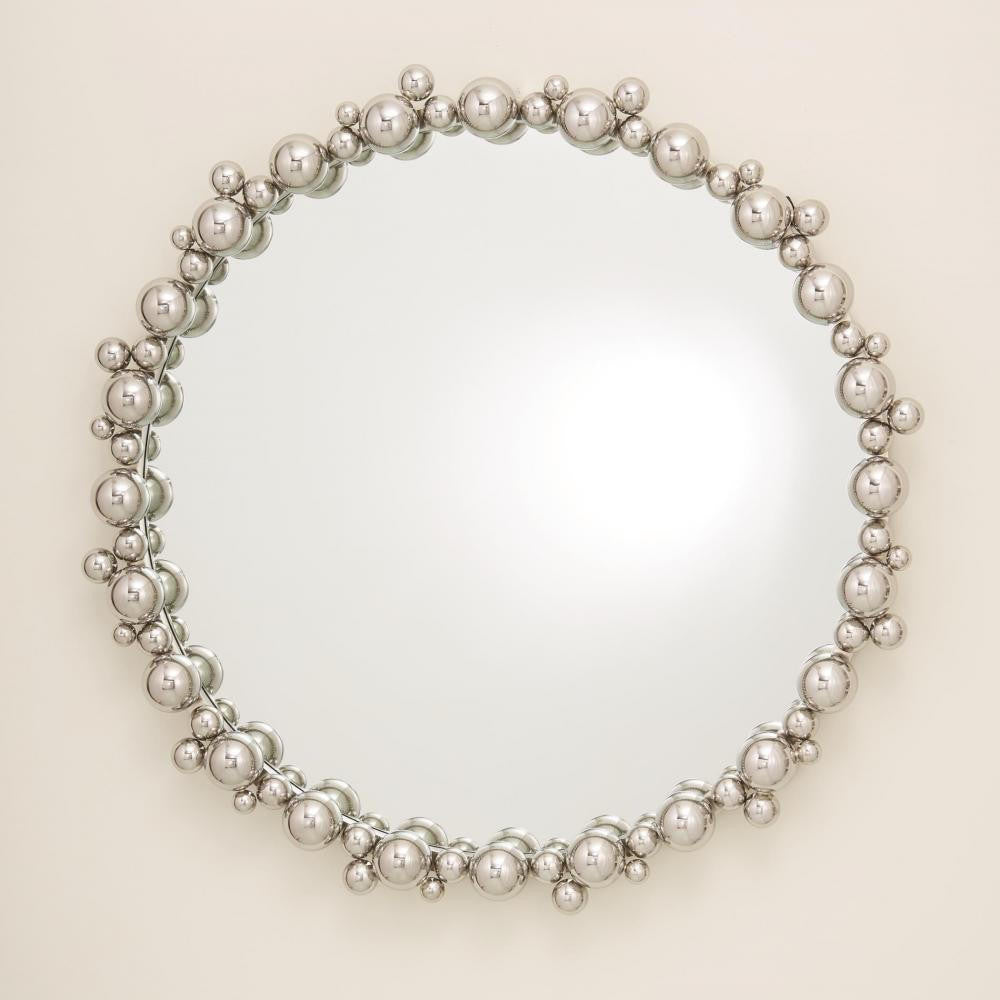 Global Views Bubble Nickel Mirror