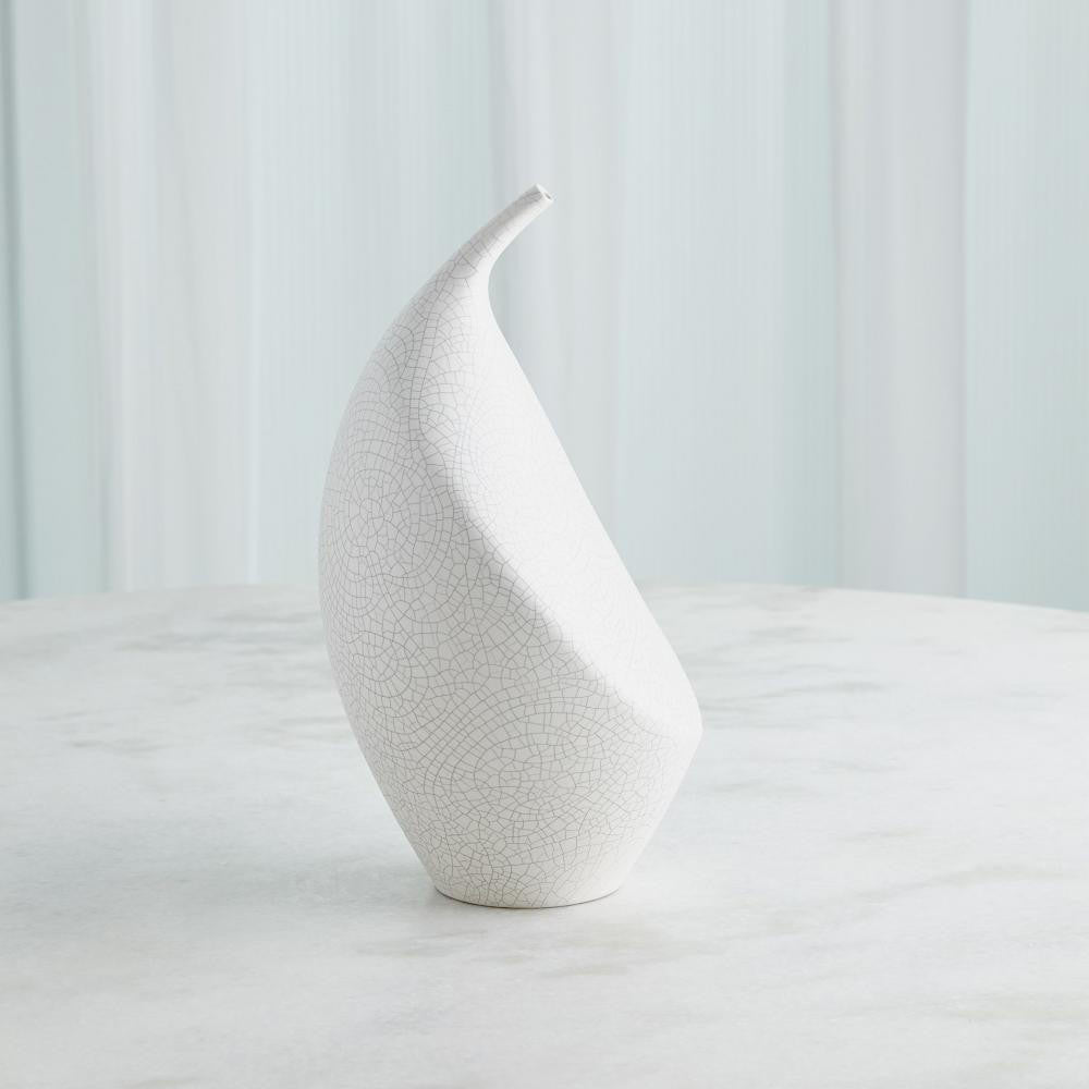 Global Views Buddah Large White Vase
