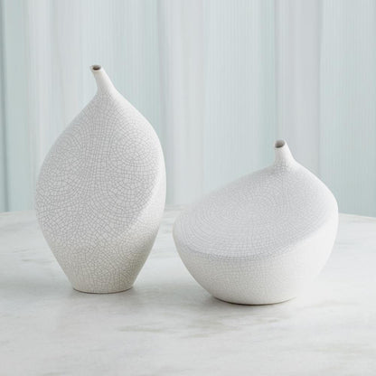 Global Views Buddah Large White Vase