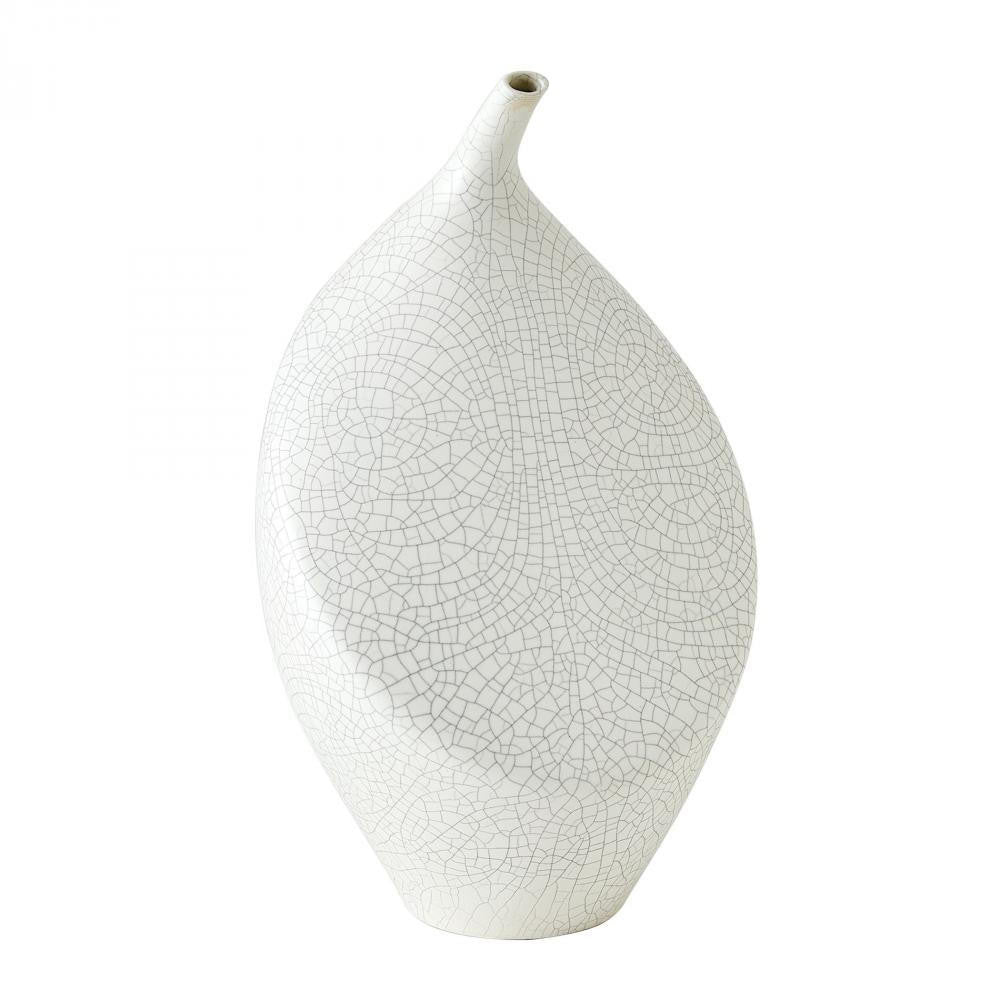 Global Views Buddah Large White Vase