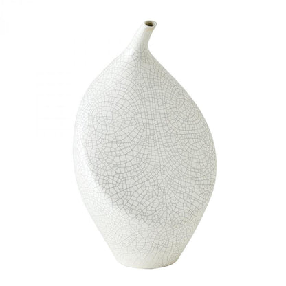 Global Views Buddah Large White Vase
