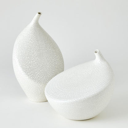 Global Views Buddah Large White Vase