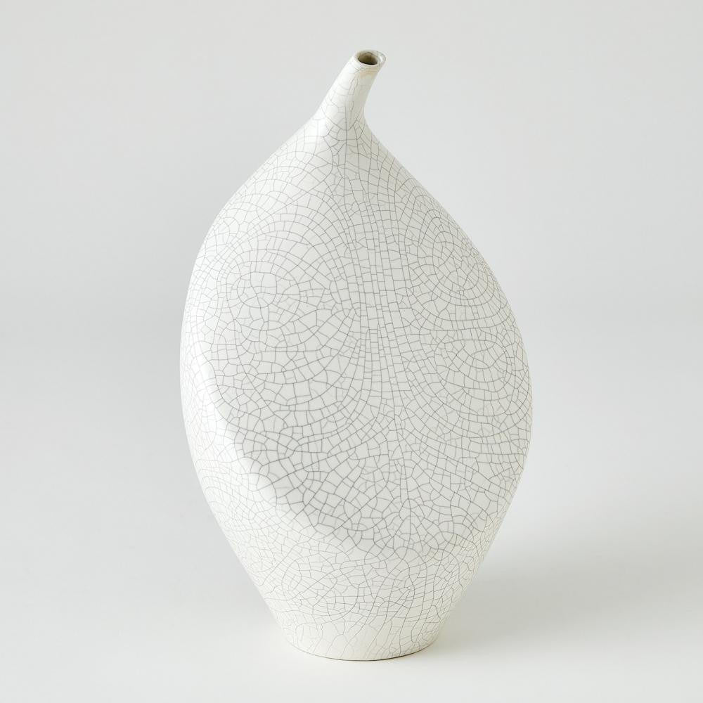 Global Views Buddah Large White Vase