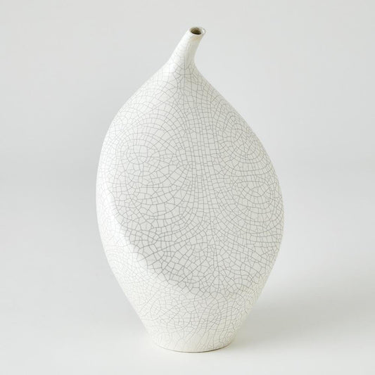 Global Views Buddah Large White Vase