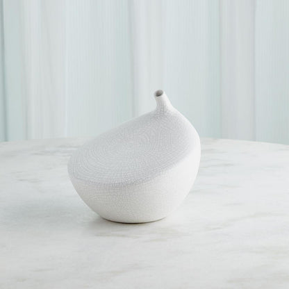 Global Views Buddah Small White Vase