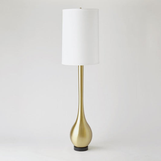 Bulb Floor Lamp - Brushed Brass