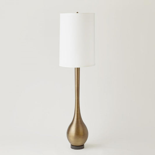 Global Views Bulb Light Bronze Floor Lamp