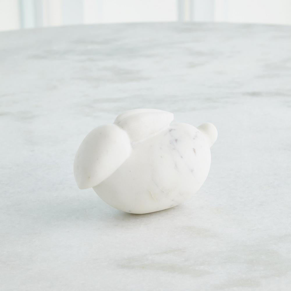 Global Views Bunny White Sculpture