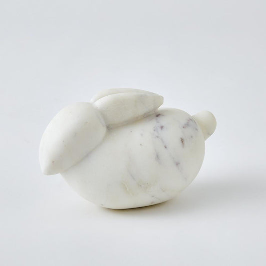 Global Views Bunny White Sculpture