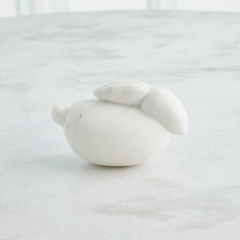 Global Views Bunny White Sculpture
