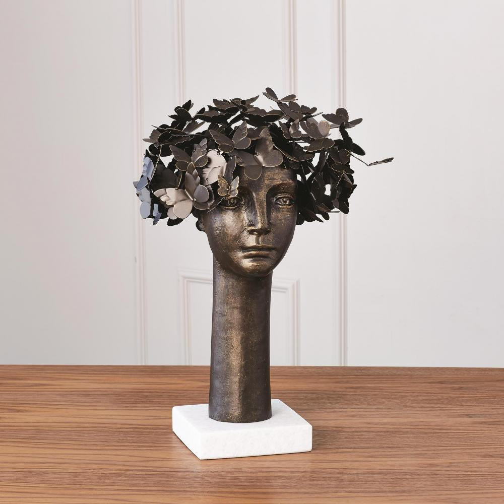 Global Views Butterflies for Brains Sculpture