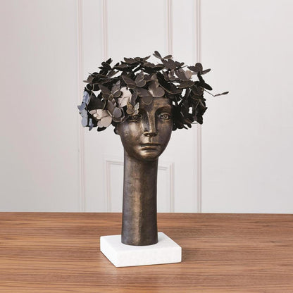 Global Views Butterflies for Brains Sculpture