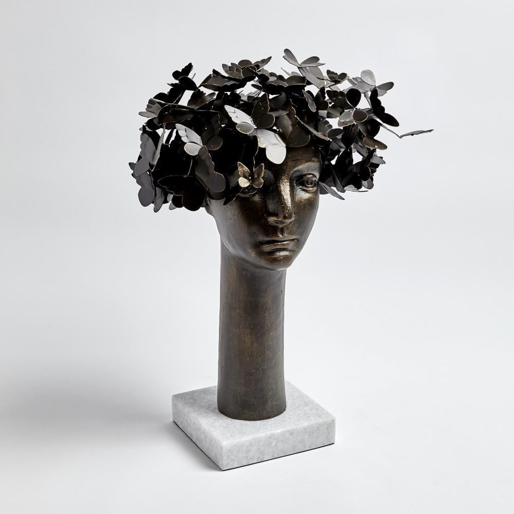 Global Views Butterflies for Brains Sculpture