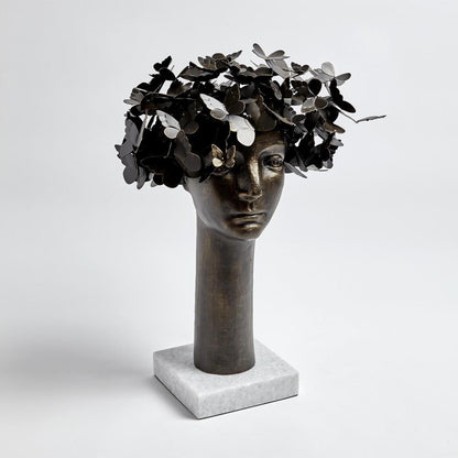 Global Views Butterflies for Brains Sculpture