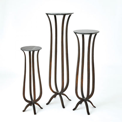 Global Views Chorda Small Bronze Pedestal