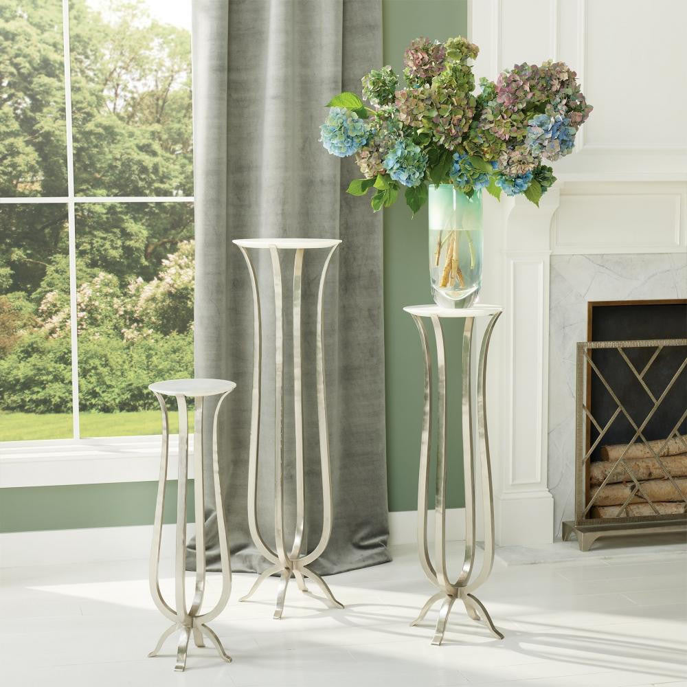 Global Views Chorda Small Nickel Pedestal