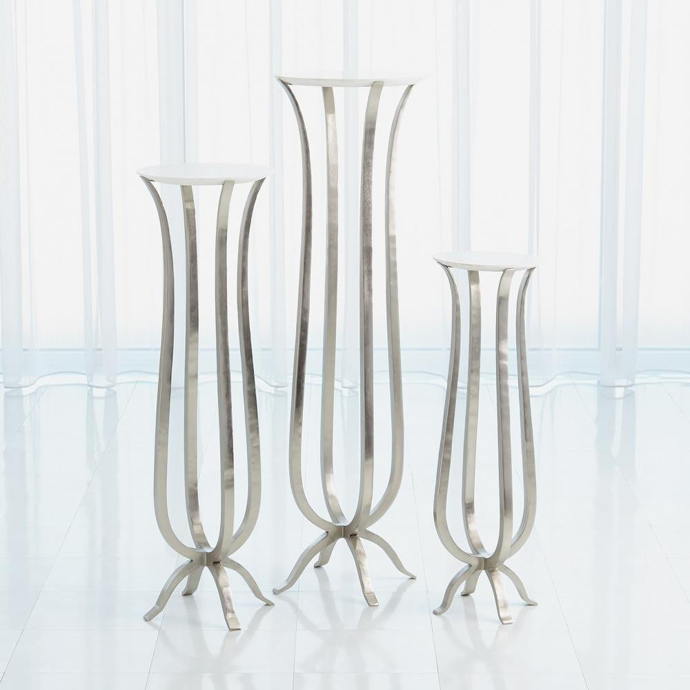 Global Views Chorda Small Nickel Pedestal
