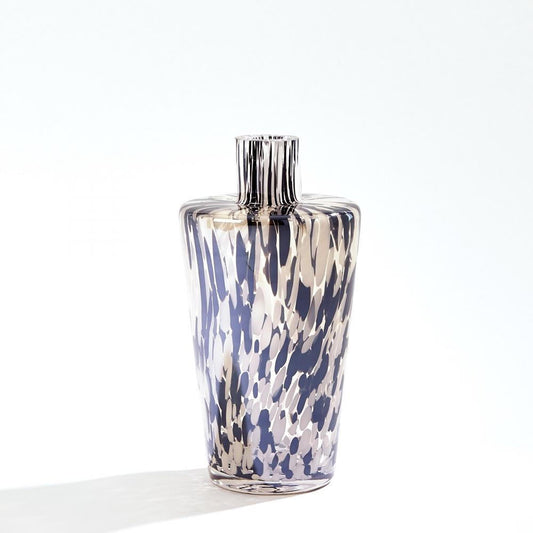 Global Views Confetti Shoulder Small Black/Beige Vase