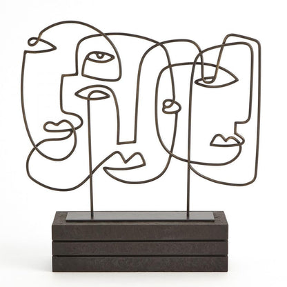 Global Views Congregation Bronze Sculpture