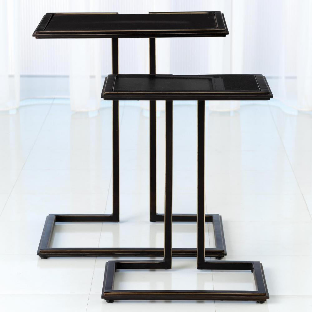 Global Views Cozy Up Large Bronze Table