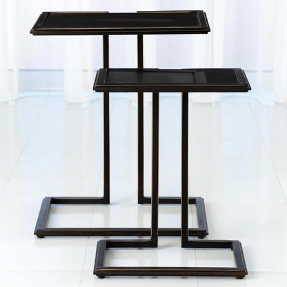Global Views Cozy Up Large Bronze Table