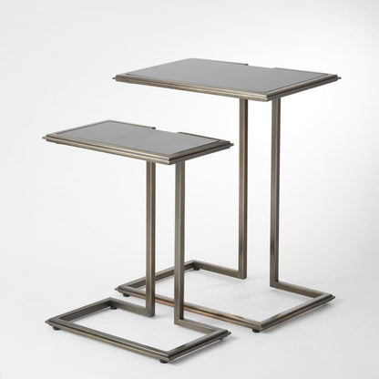 Global Views Cozy Up Large Bronze Table