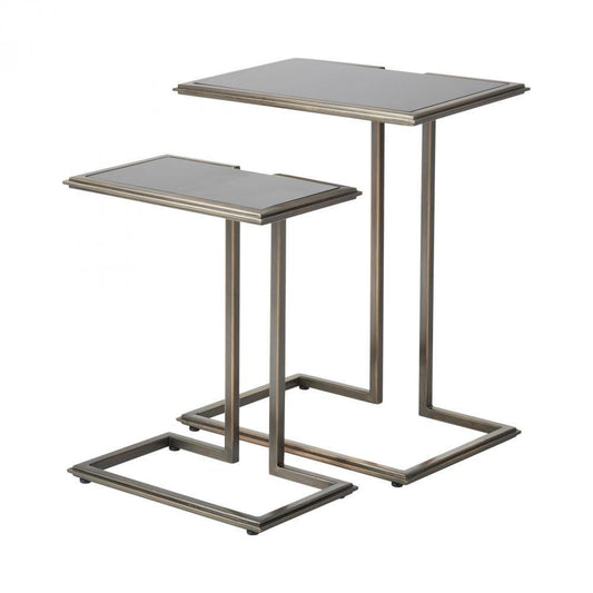 Global Views Cozy Up Large Bronze Table