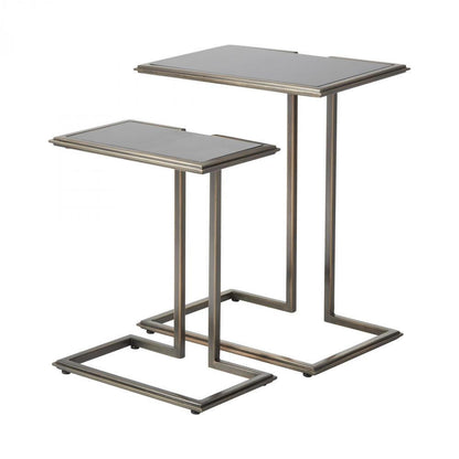 Global Views Cozy Up Small Bronze Table
