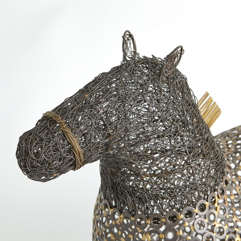 Global Views Crazy Fat Pony Sculpture