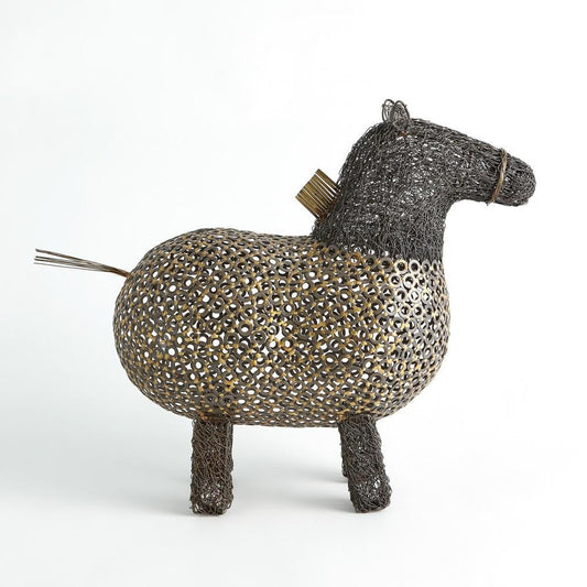 Global Views Crazy Fat Pony Sculpture