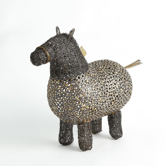 Global Views Crazy Fat Pony Sculpture